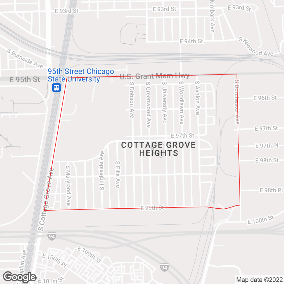 Cottage Grove Heights map