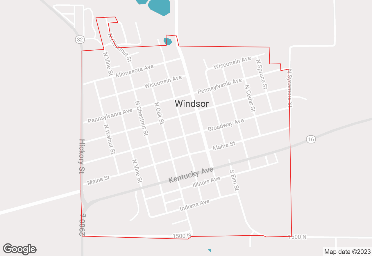 Windsor map