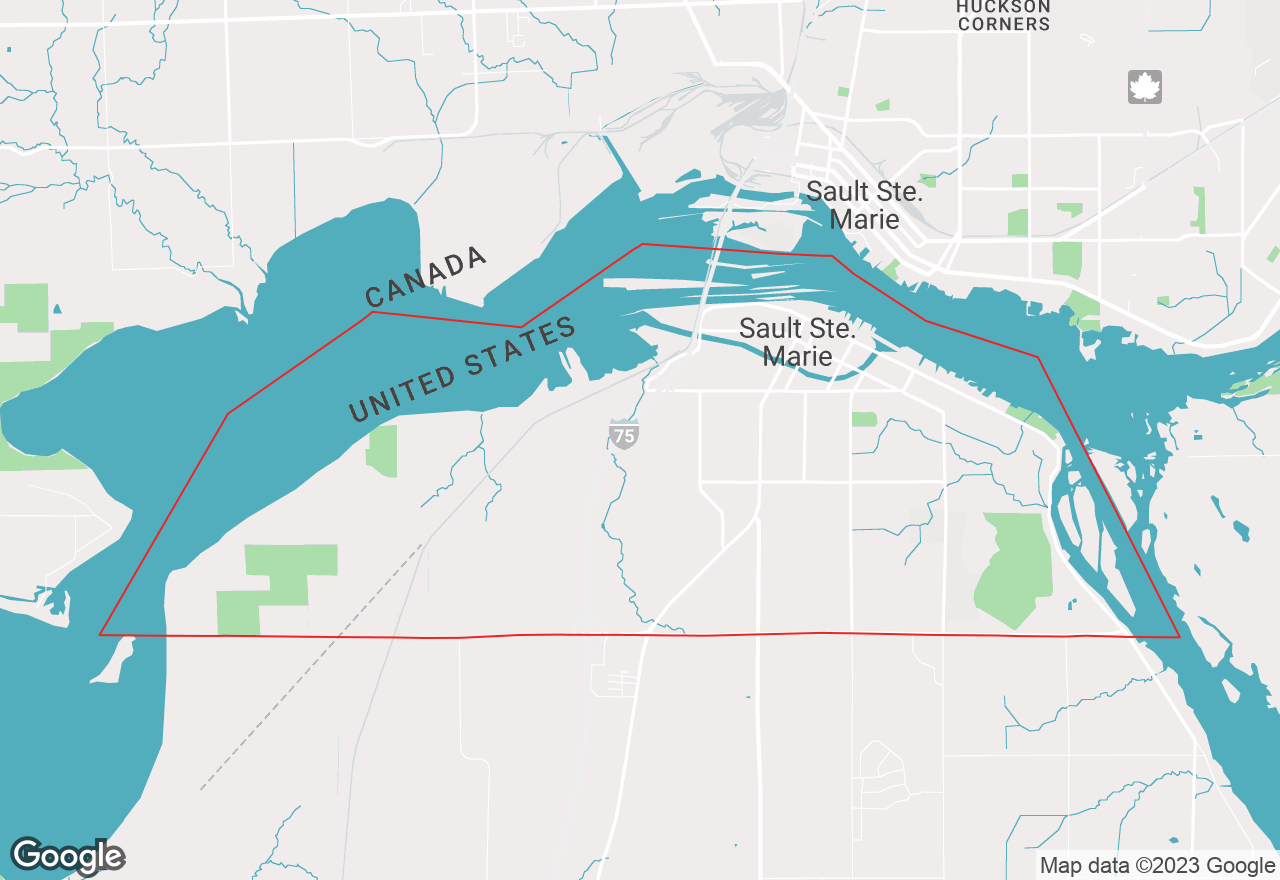 Sault Ste. Marie map