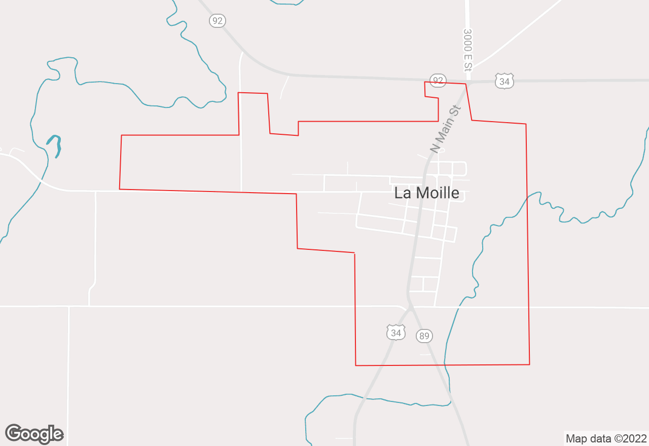 Lamoille map