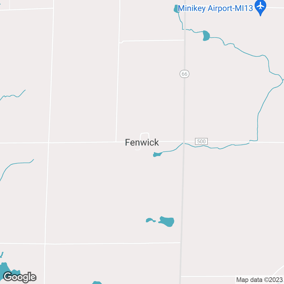 Fenwick City map