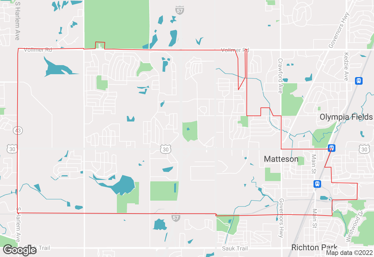 Matteson map