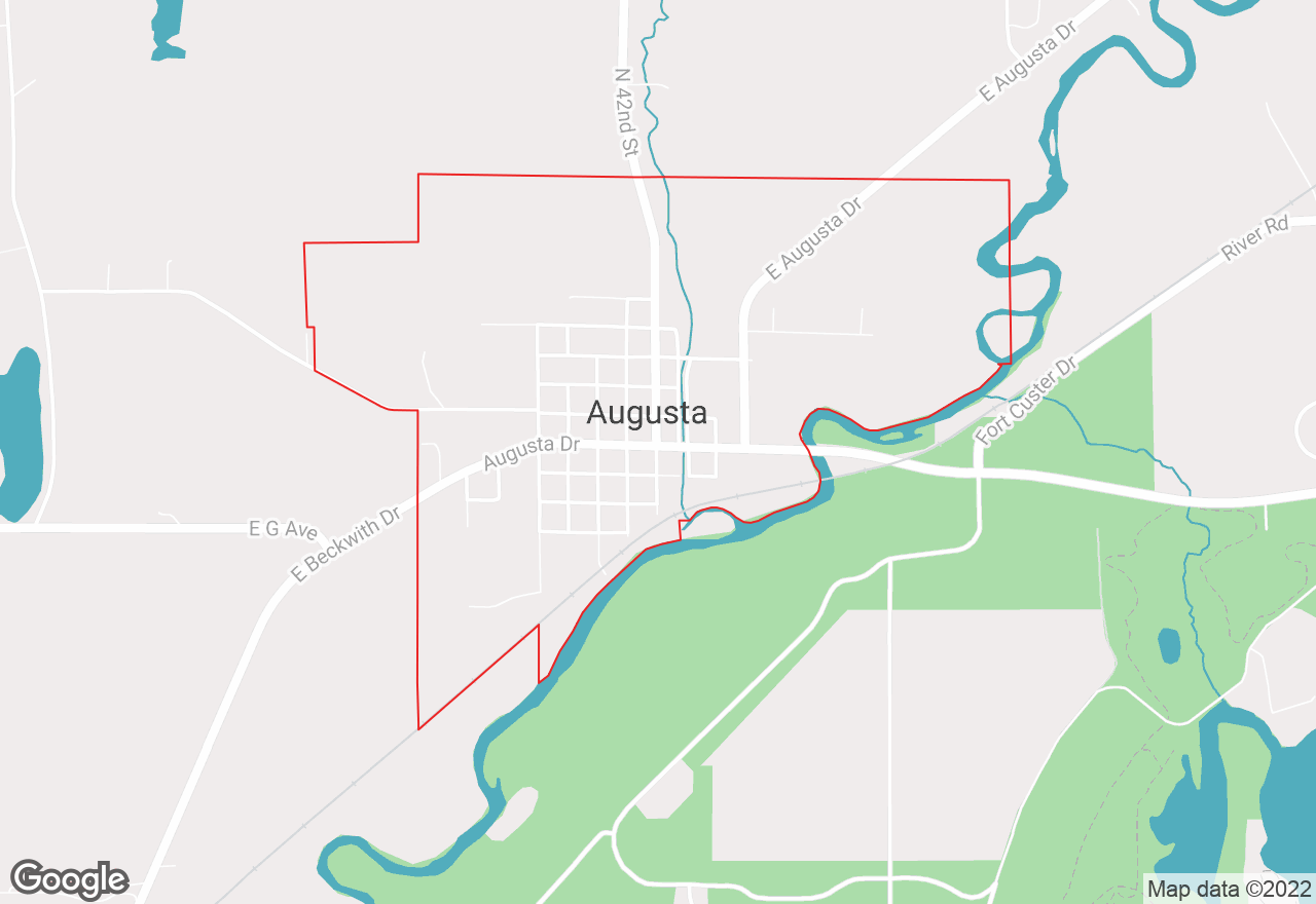 Augusta map