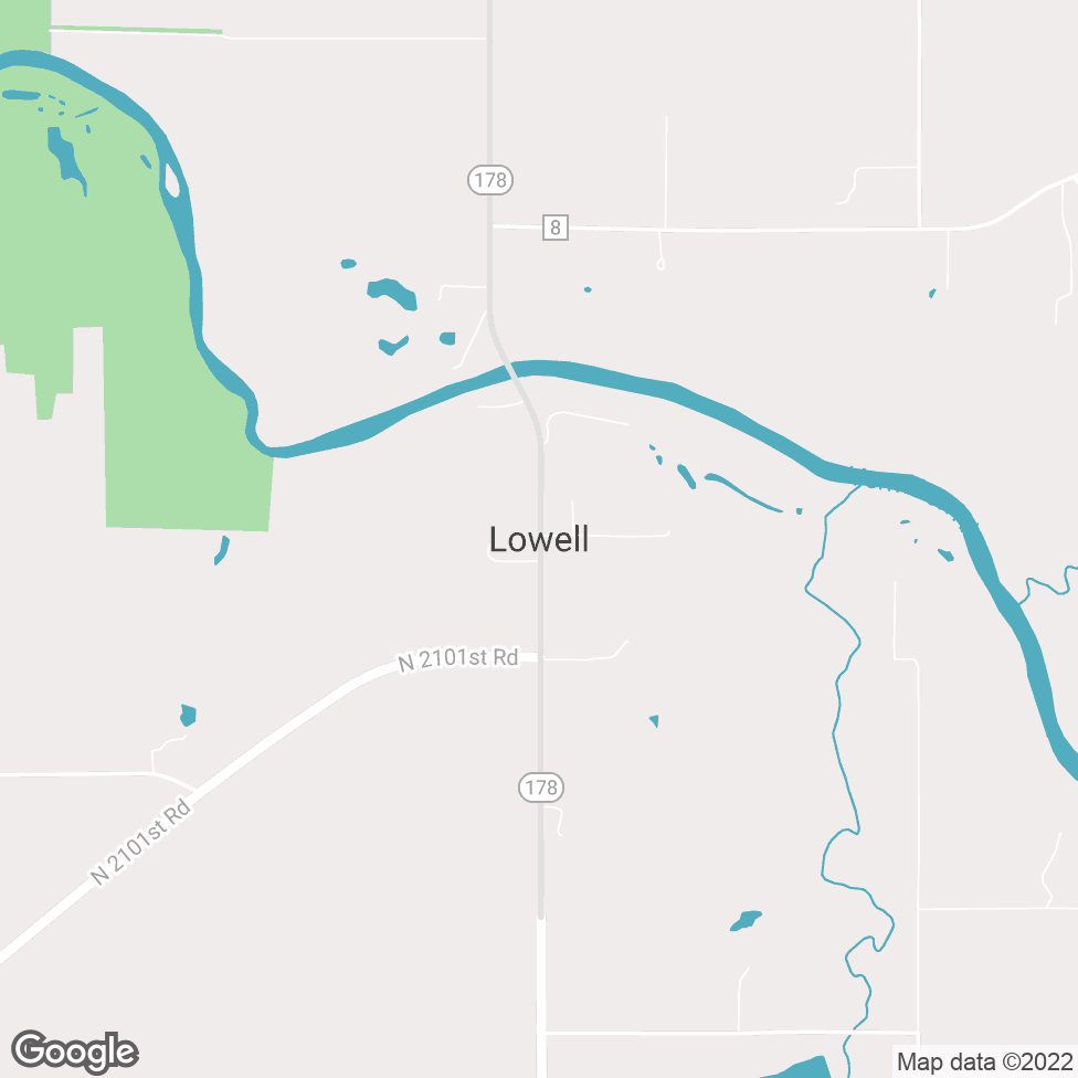 Lowell map