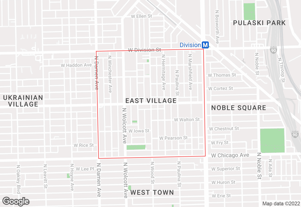 East Ukrainian Village map