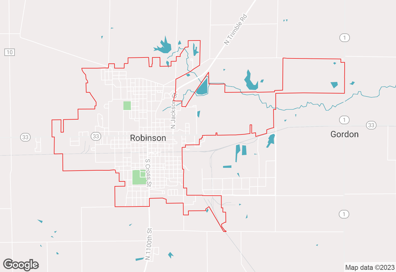 Robinson map