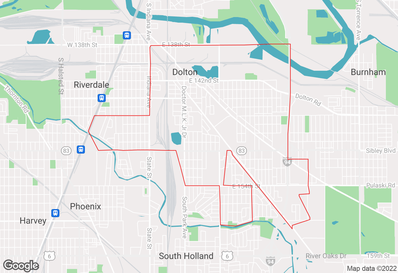 Dolton map