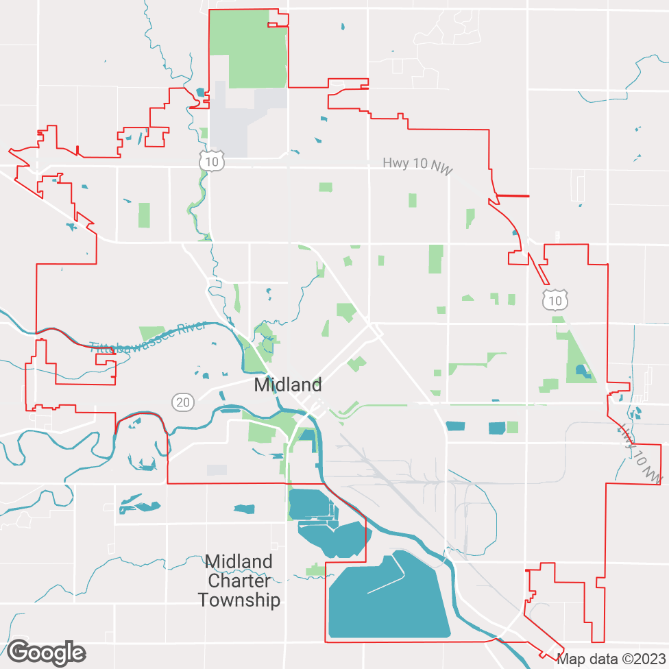 Midland map