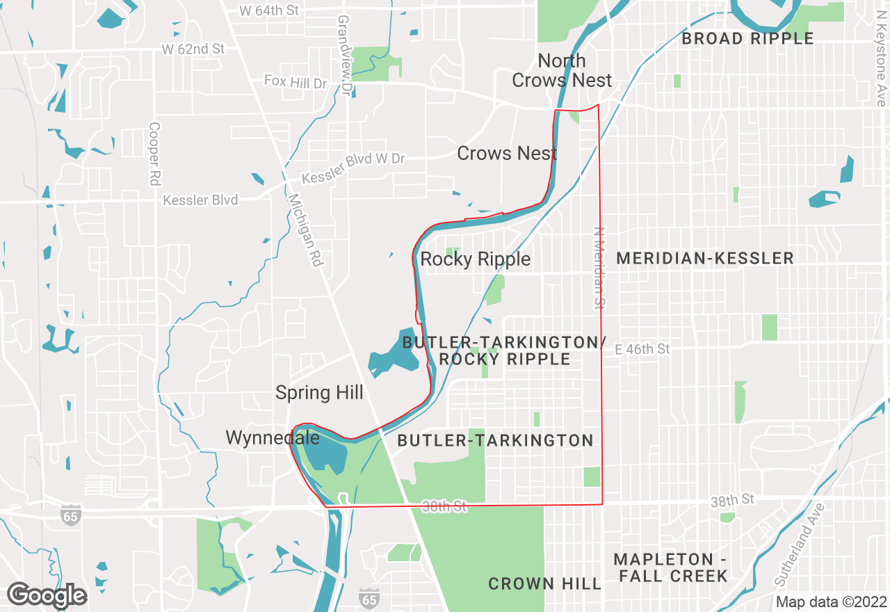 Butler-Tarkington map