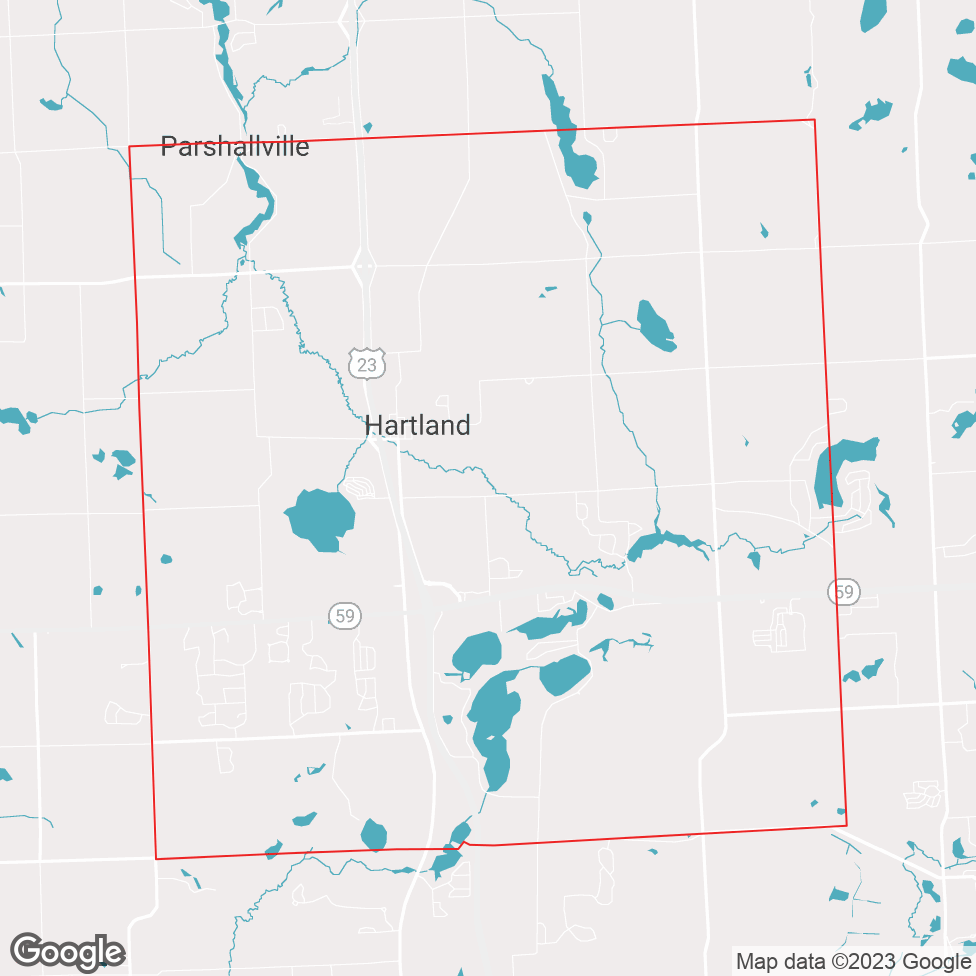 Hartland map