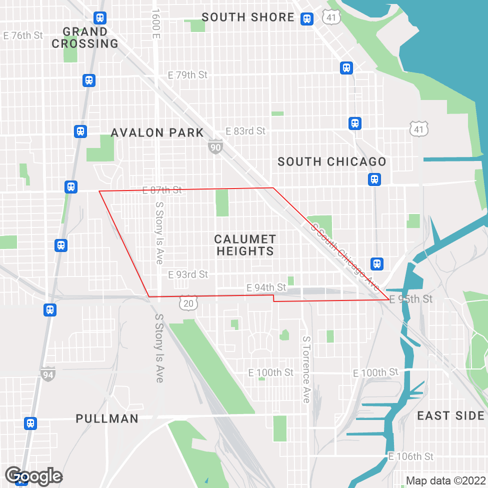 Calumet Heights map