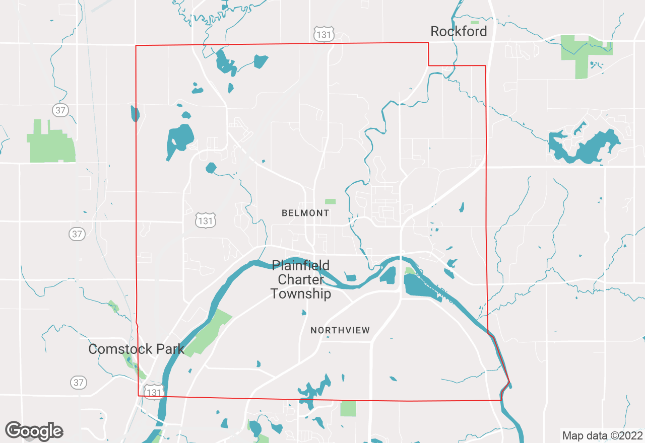 Belmont map