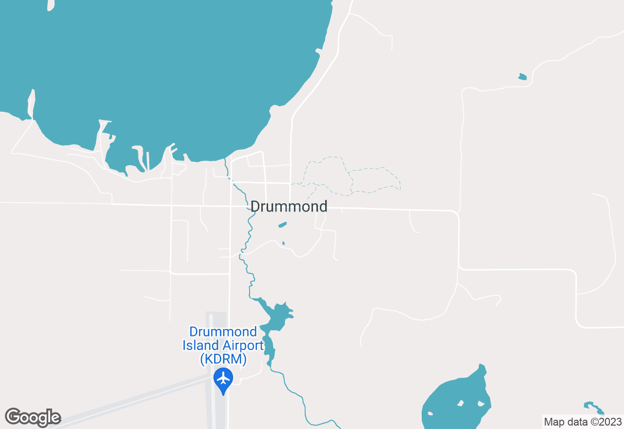 Drummond Island map