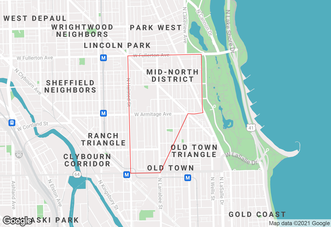 Lincoln Park map