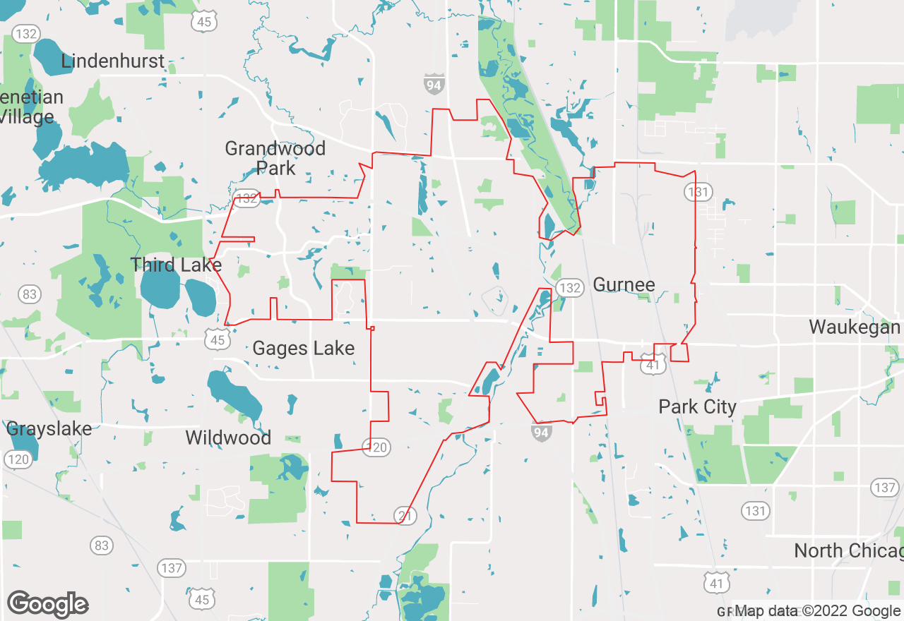 Gurnee map