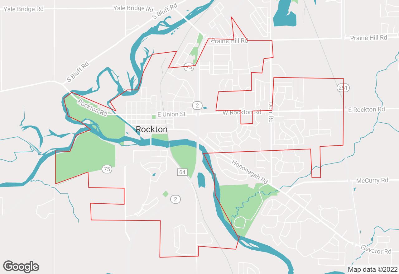 Rockton map