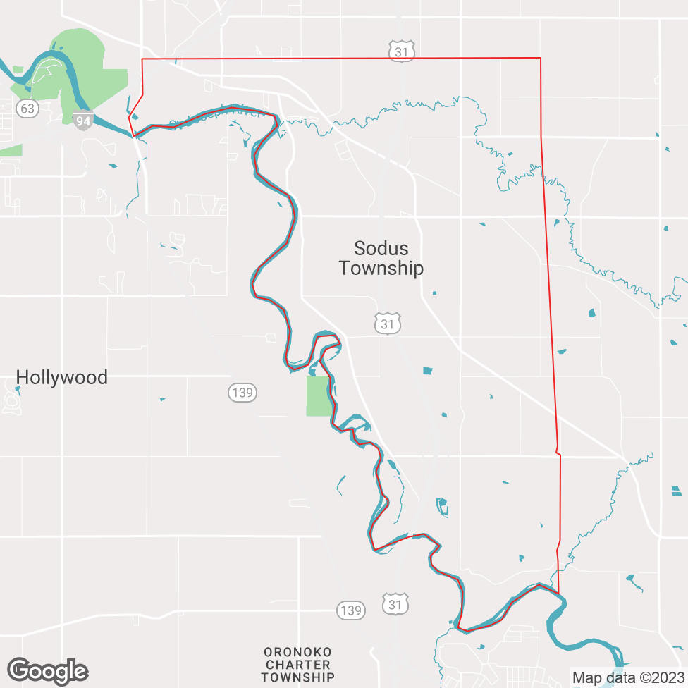 Sodus map