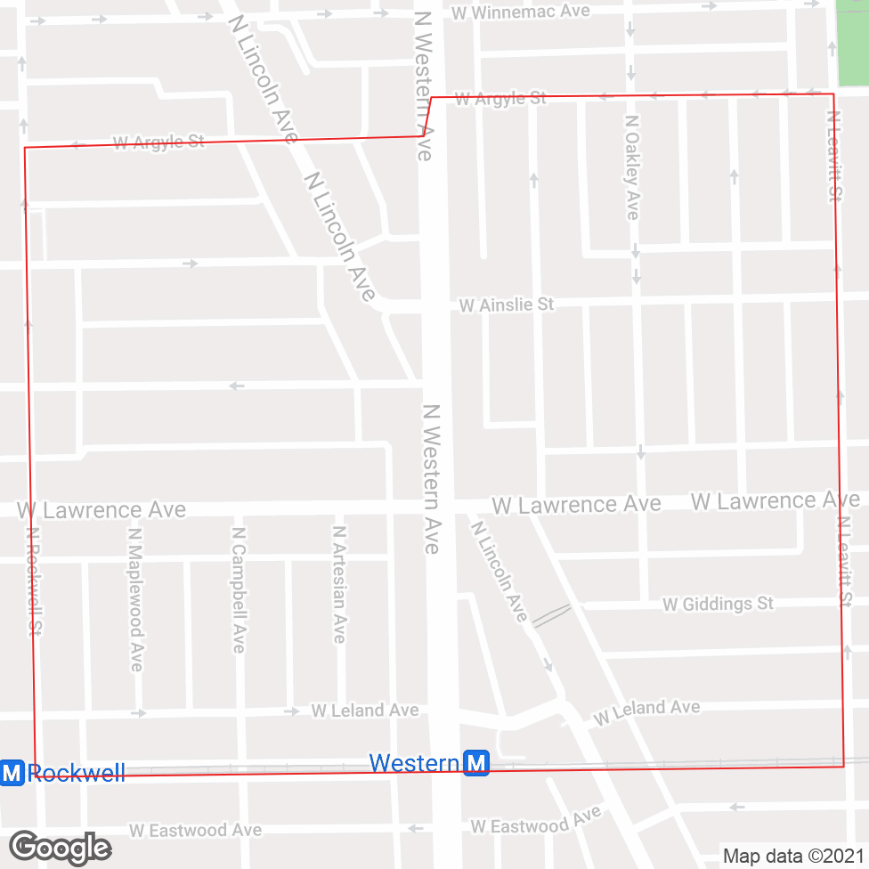 Lincoln Square map