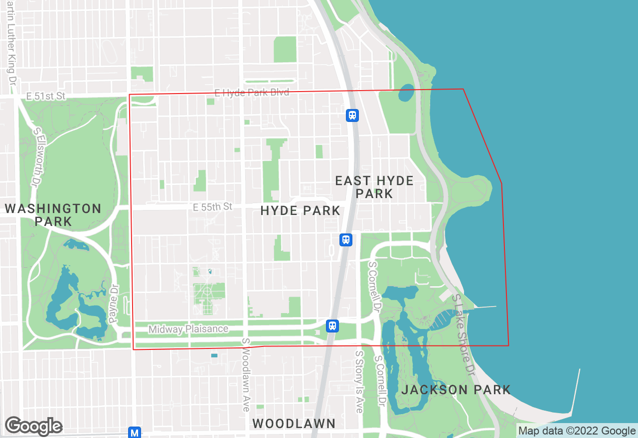 Hyde Park map