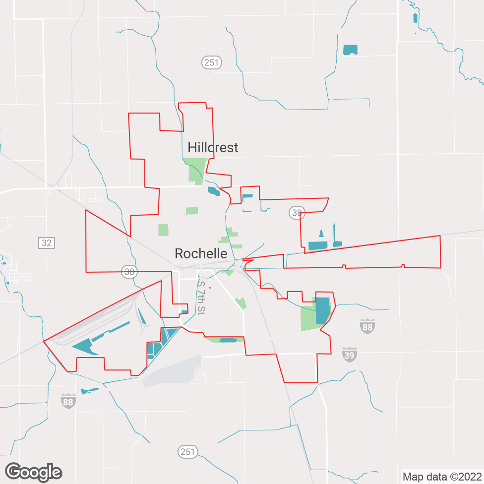 Rochelle map