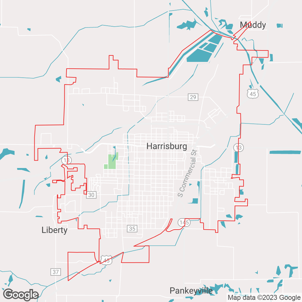 Harrisburg map