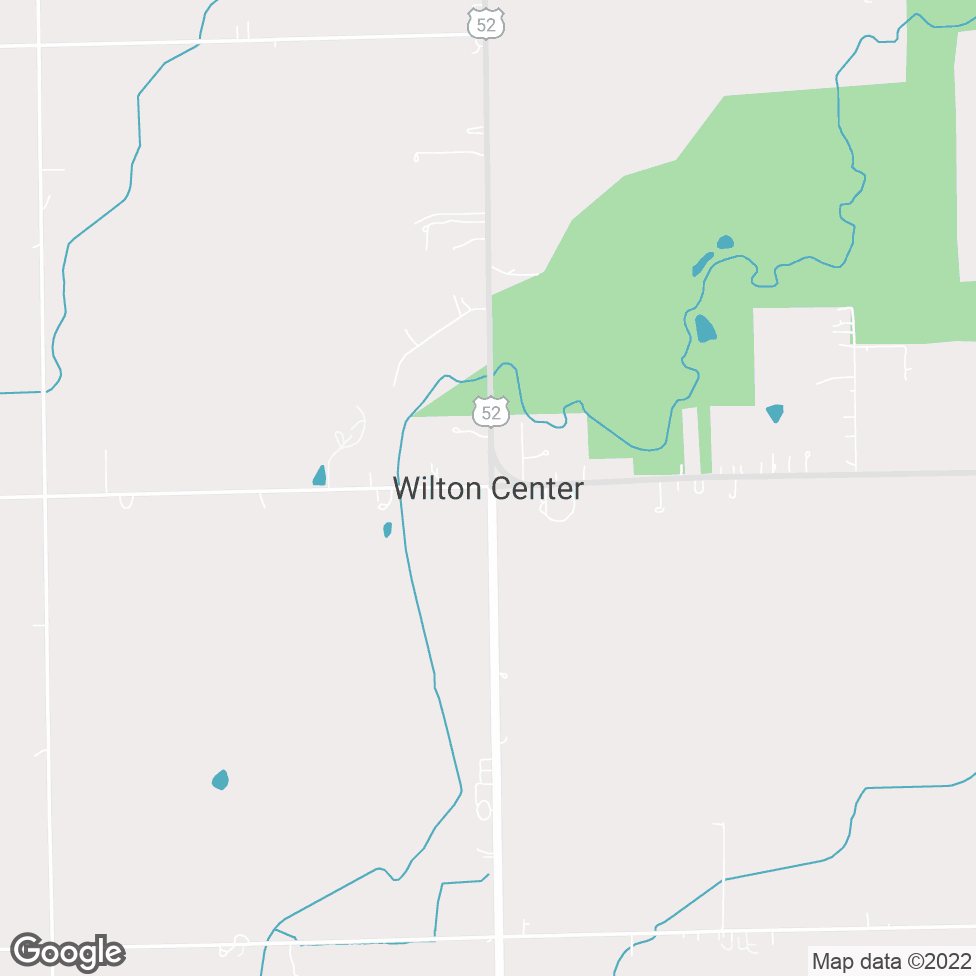 Wilton Center map