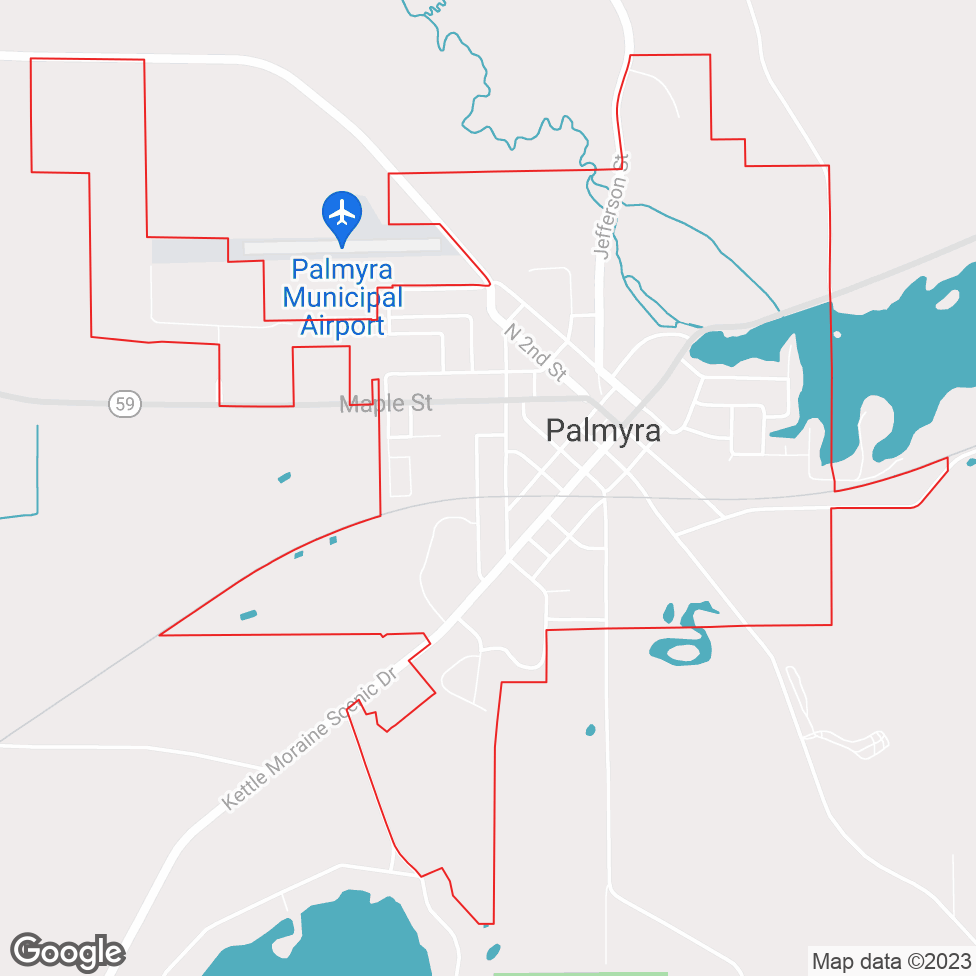 Palmyra map