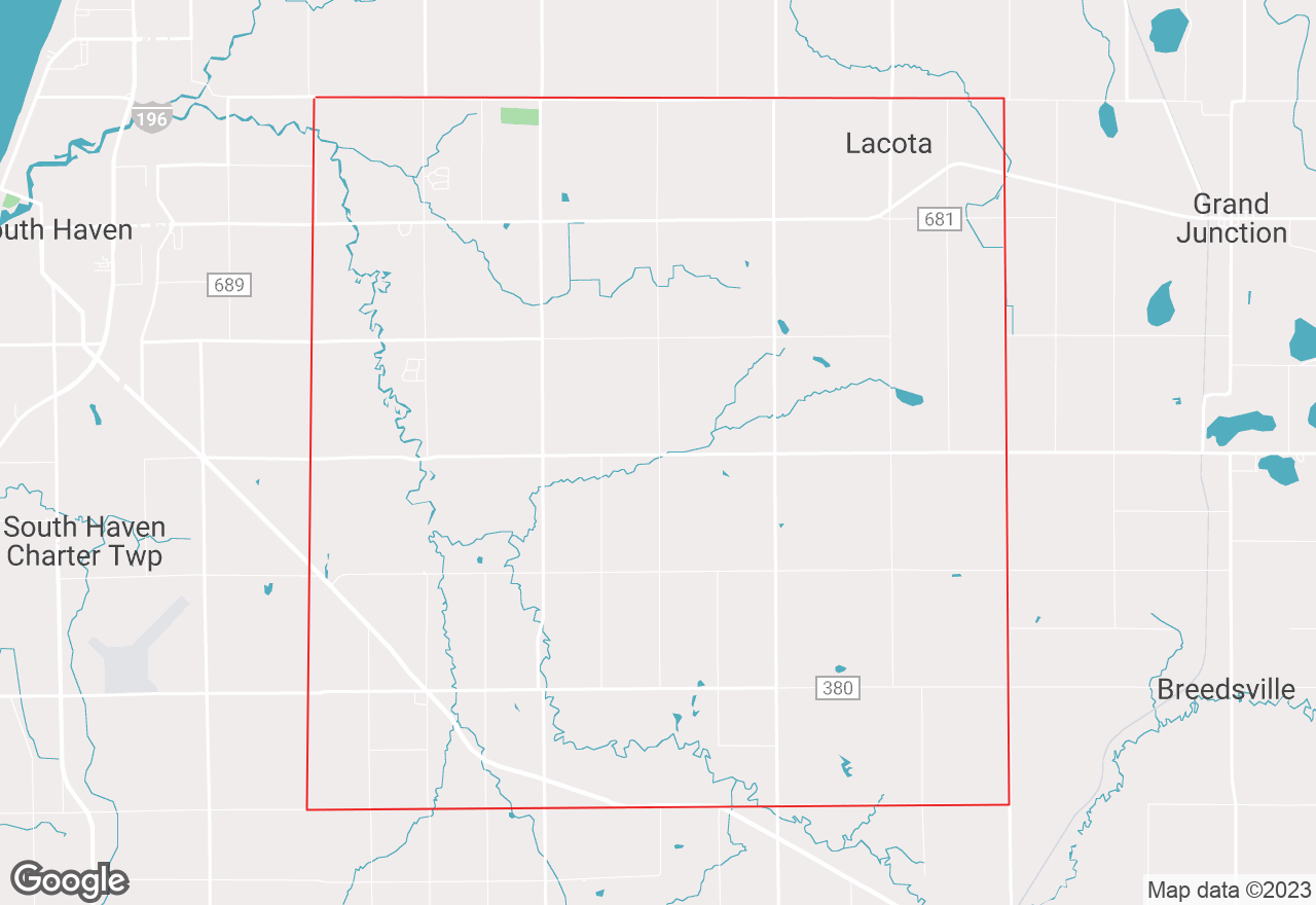 Geneva Township map