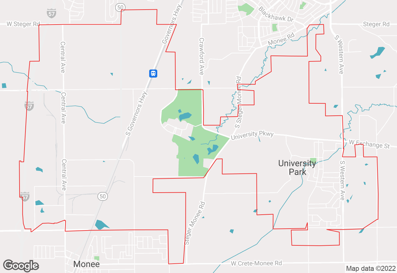 University Park map