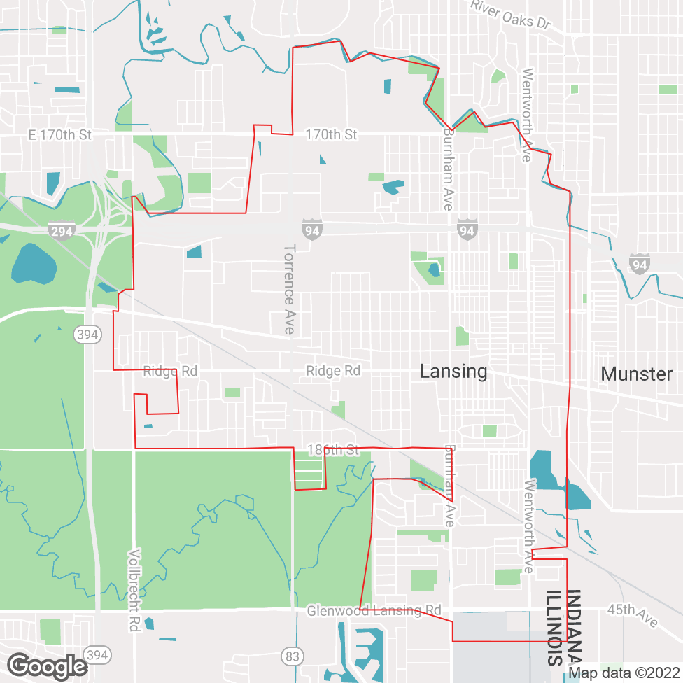 Lansing map