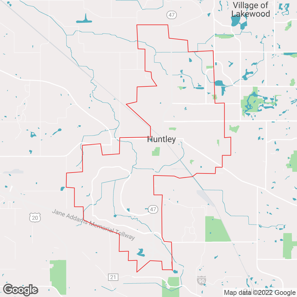 Huntley map