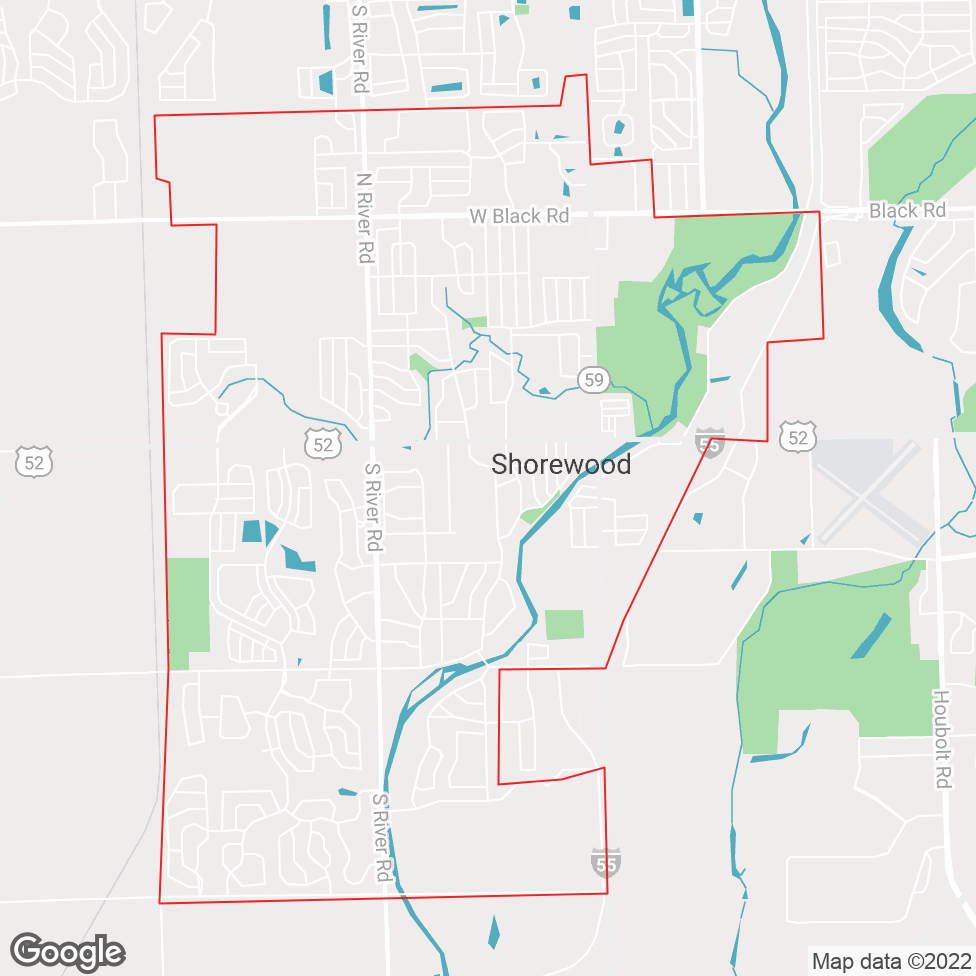 Shorewood map