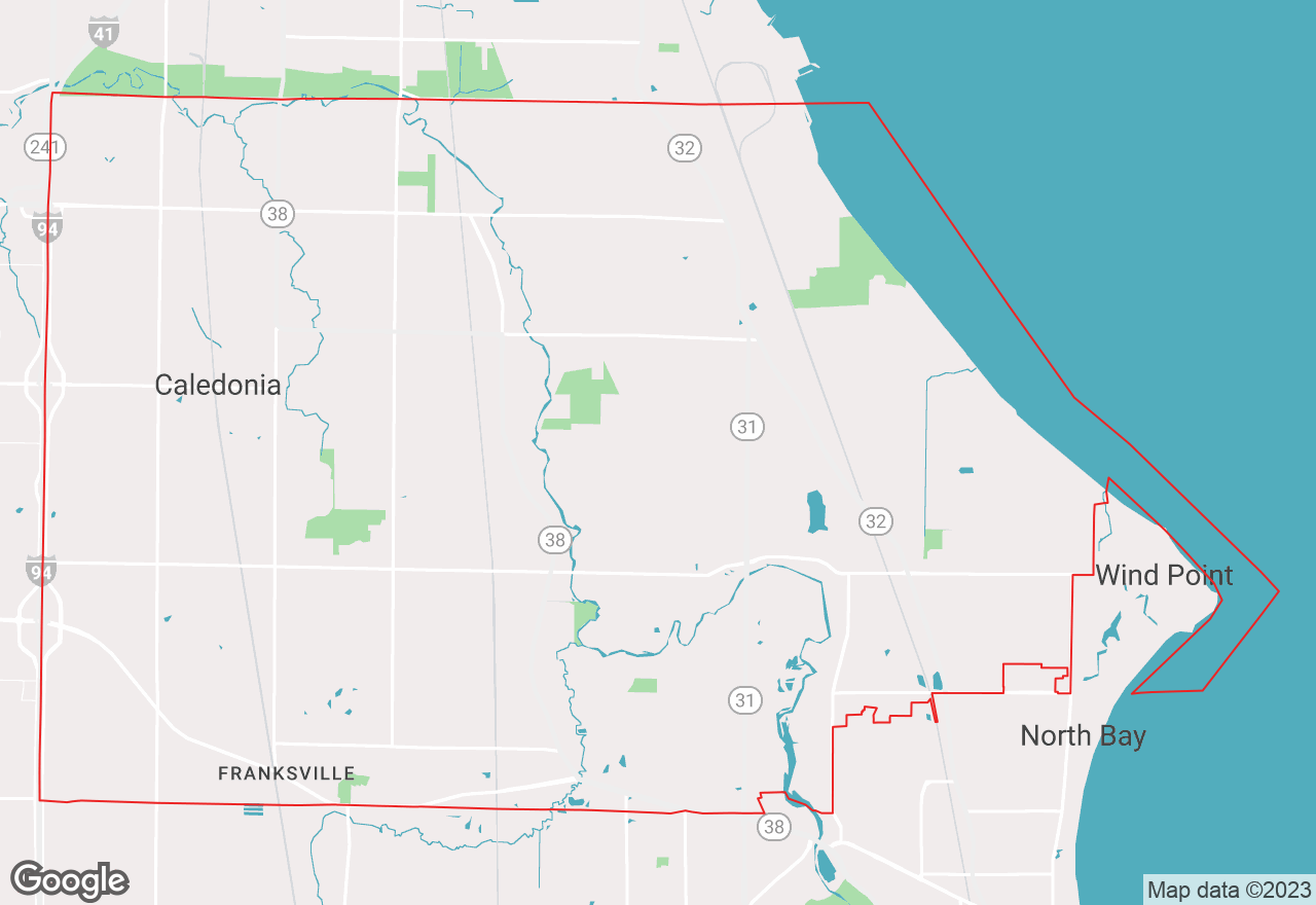 Caledonia map