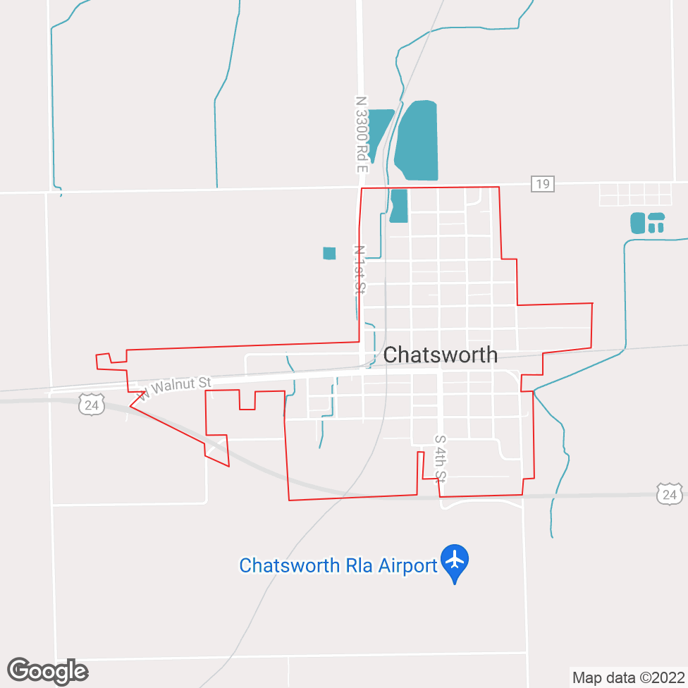 Chatsworth map