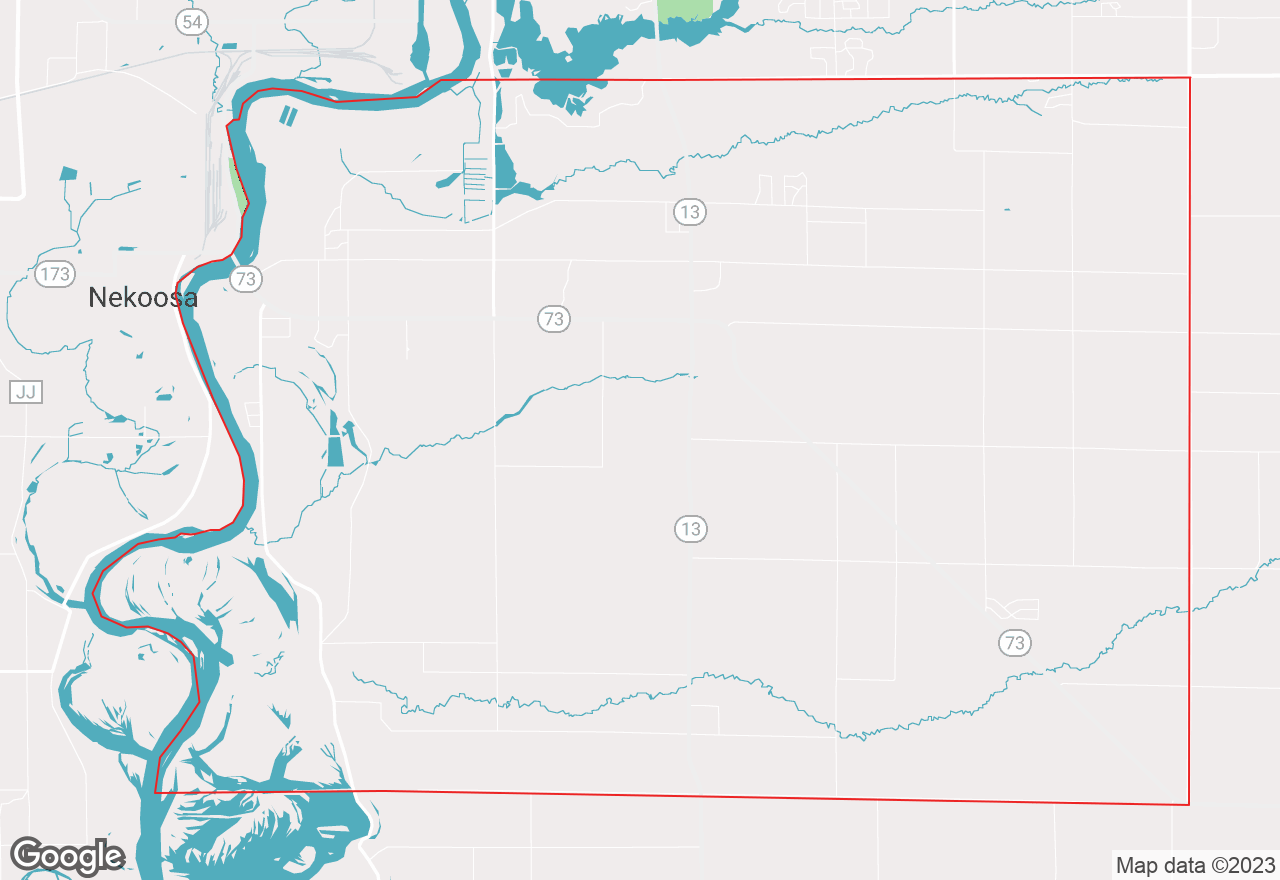 Saratoga map