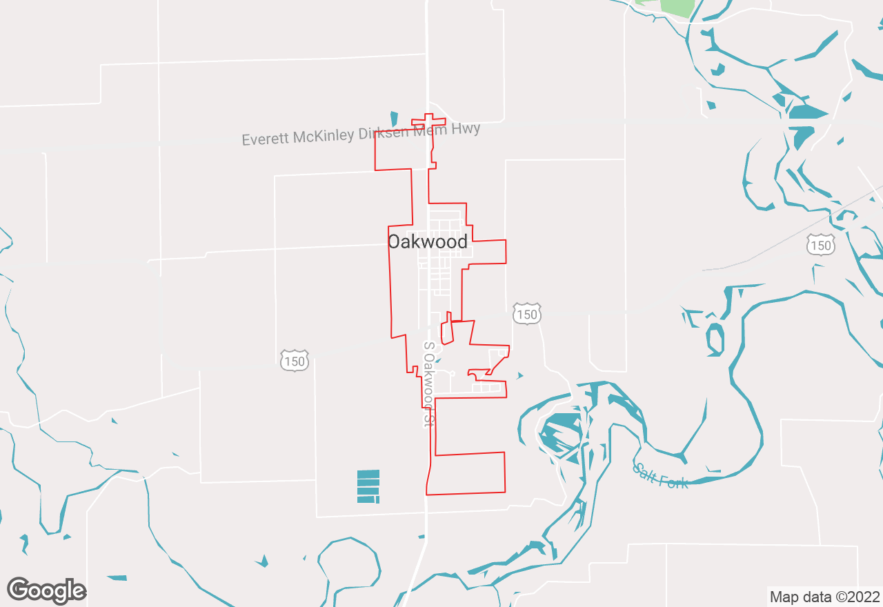 Oakwood map