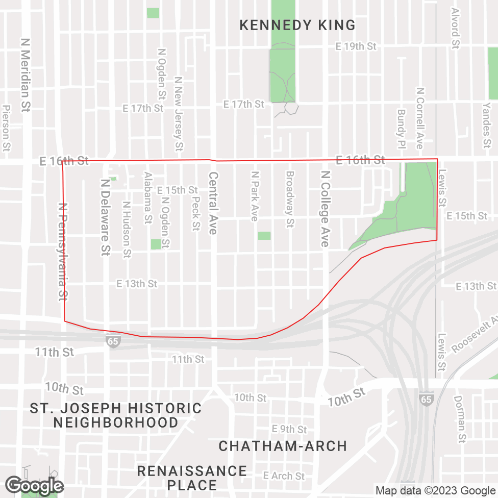 Old Northside map