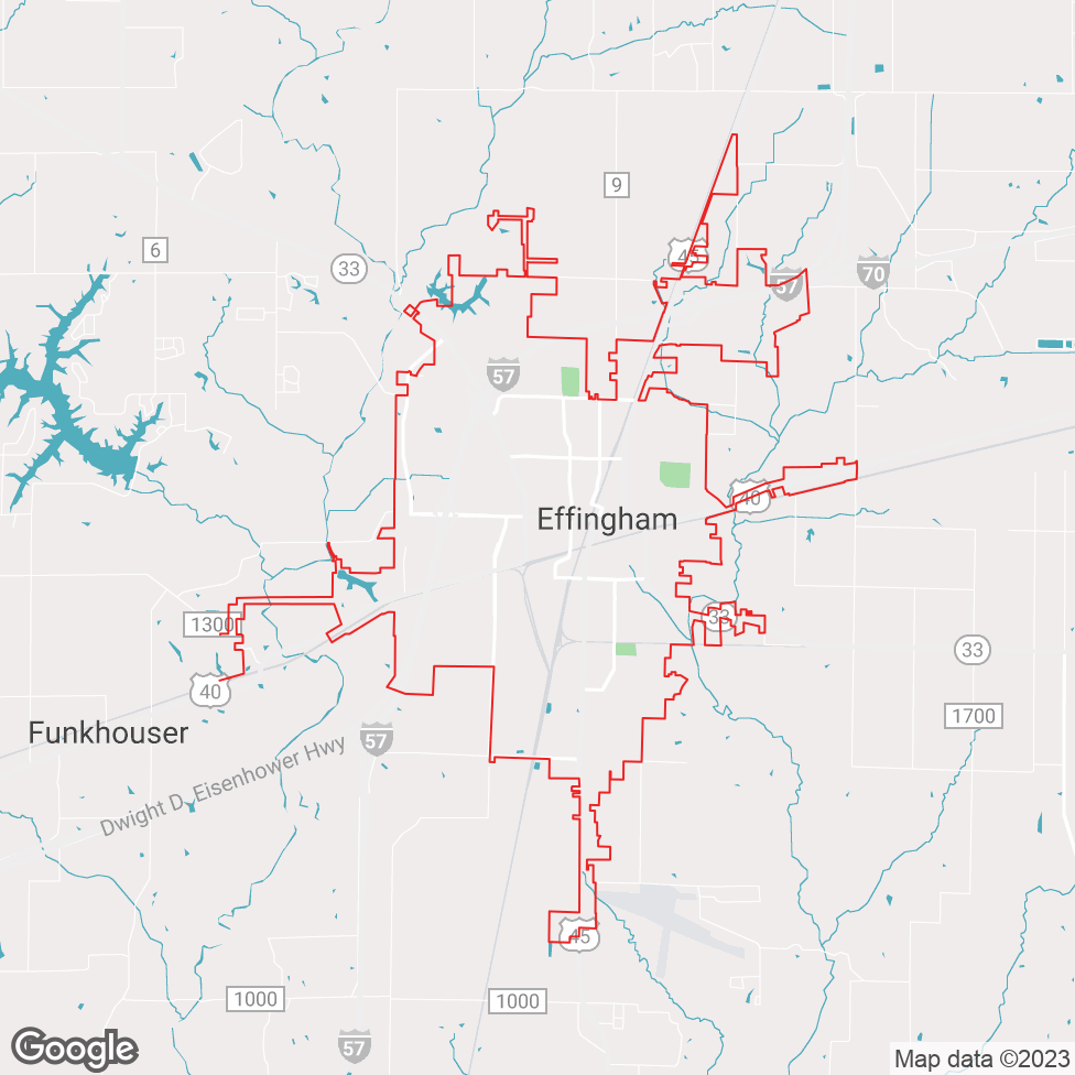 Effingham map