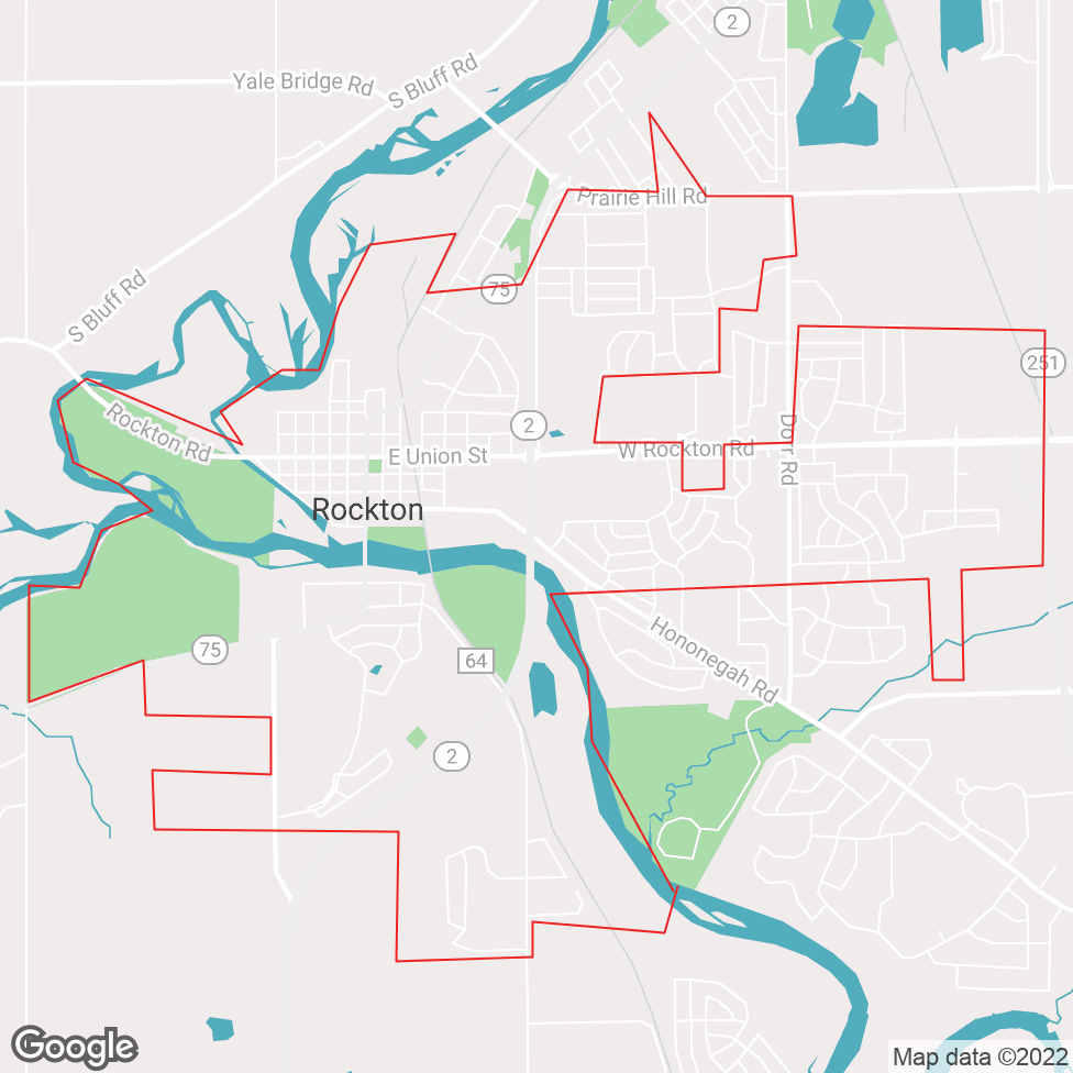 Rockton map