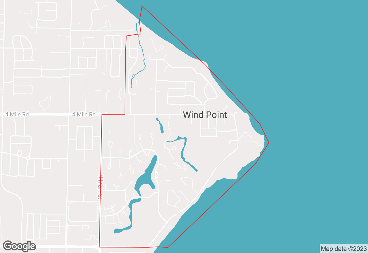 Wind Point map