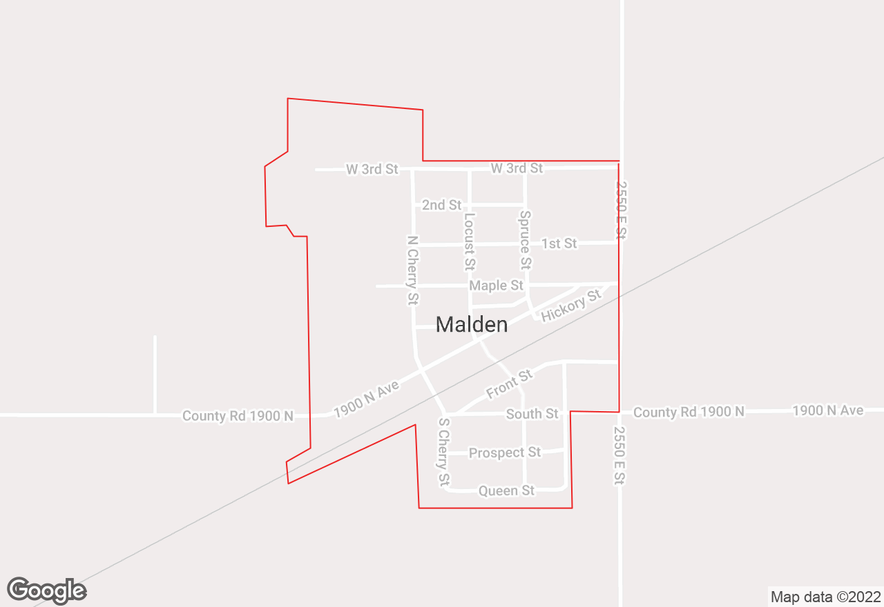 Malden map