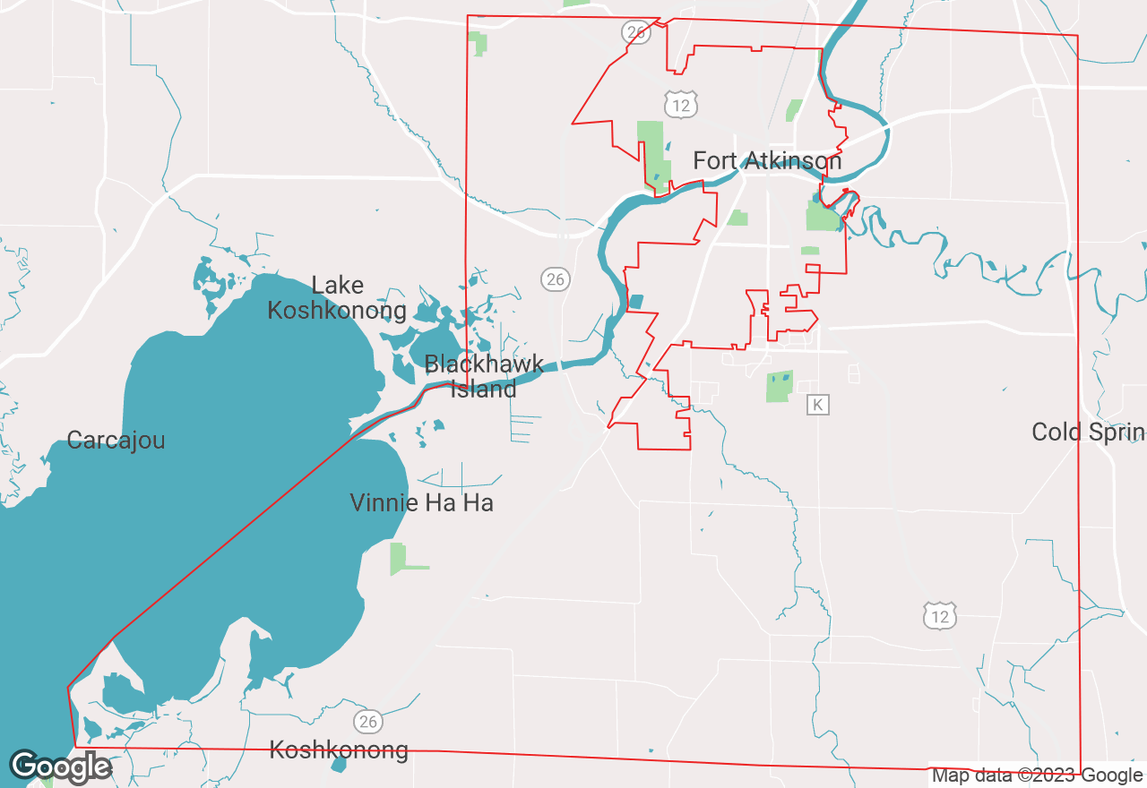 Koshkonong map