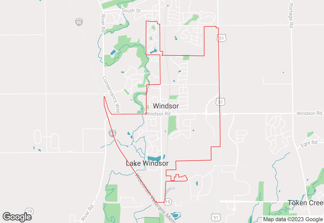 Windsor map