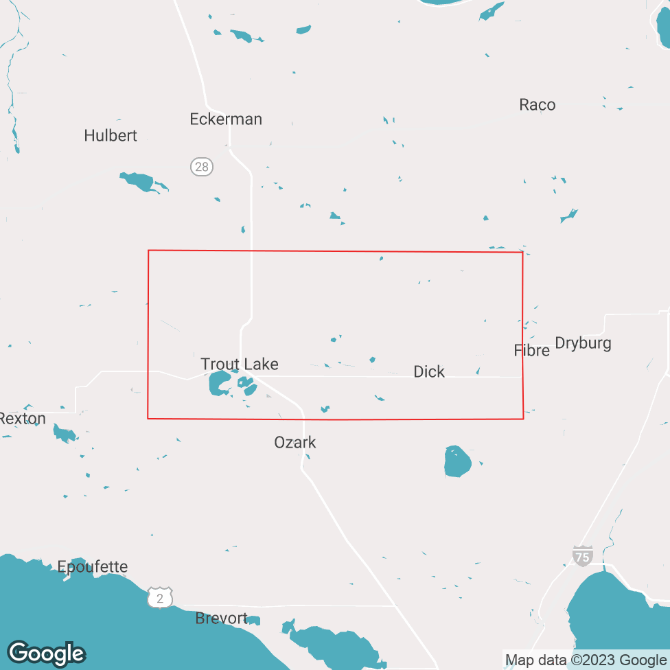 Trout Lake map