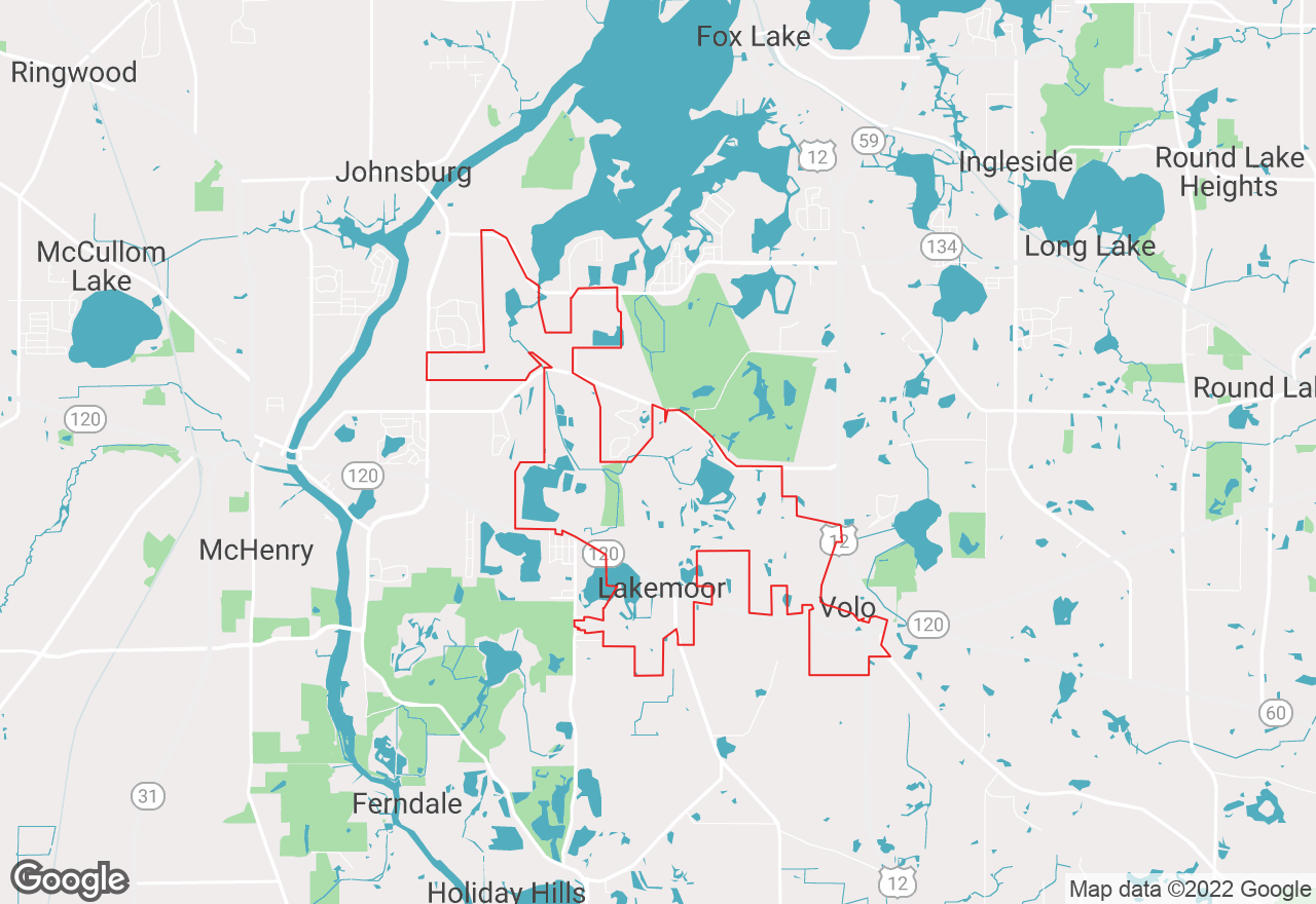 Lakemoor map