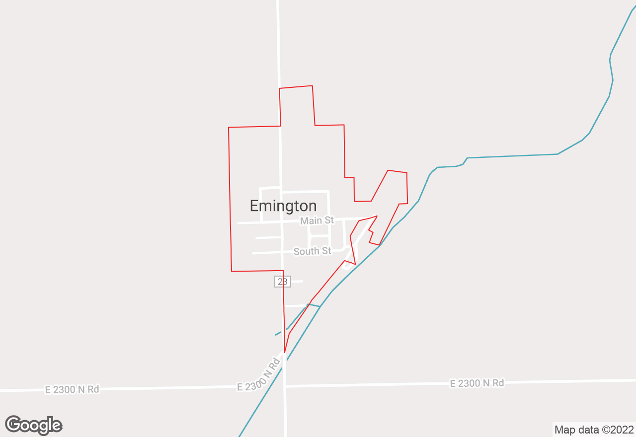 Emington map