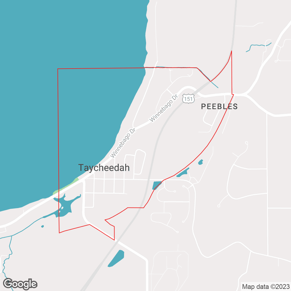 Taycheedah map