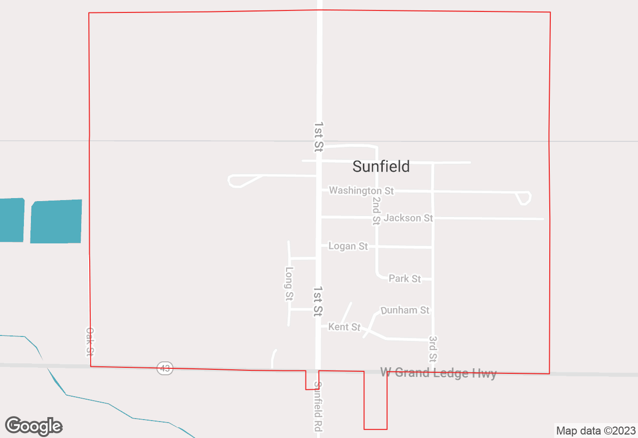 Sunfield map