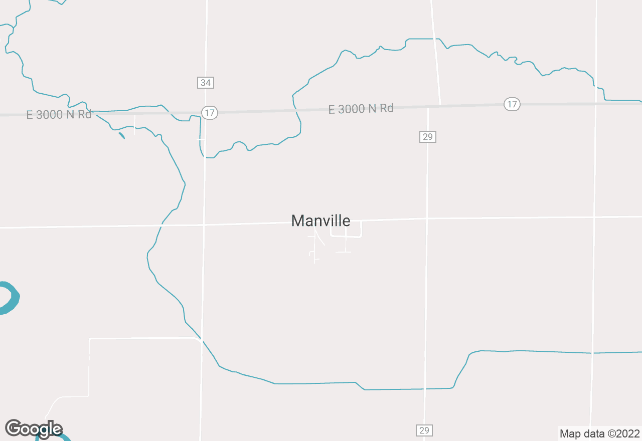 Manville map