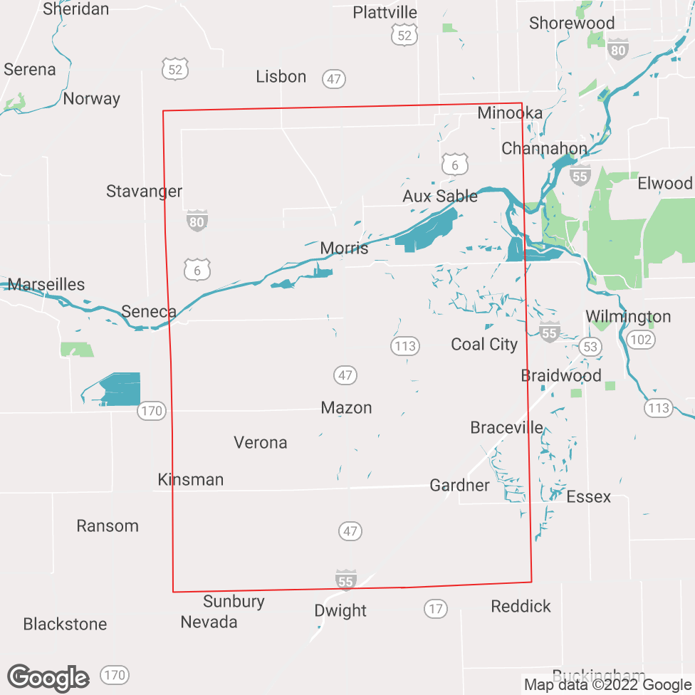 Grundy County map